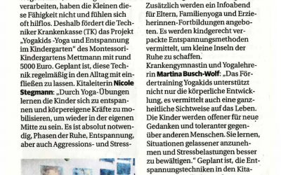 Kinder entspannen sich mit Yoga